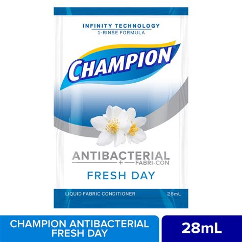 champion fabric conditioner sachet fresh day ml  shopee philippines
