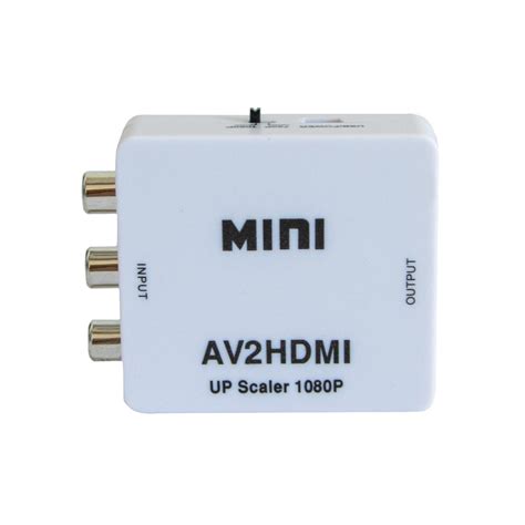 ᐉ Конвертер AV на HDMI AV2HDMI переходник с тюльпанов на HDMI (1009679 ...