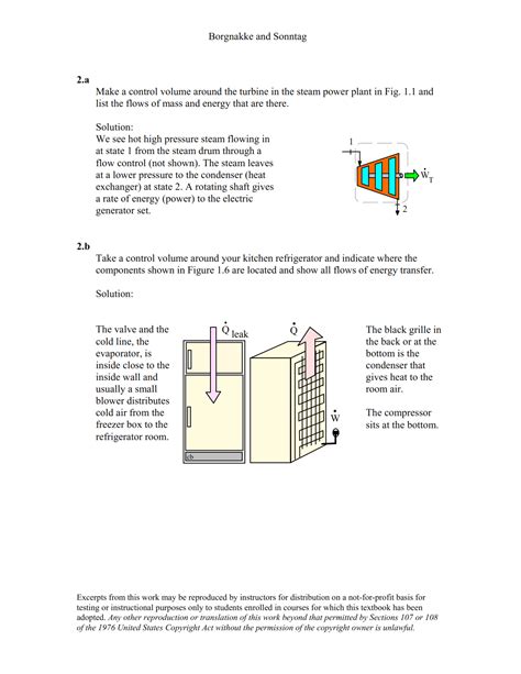 Fundamentals Of Thermodynamics Th Solutions