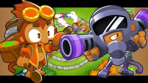 Bloons Td Advanced Challenge One Monkey Challenge Youtube