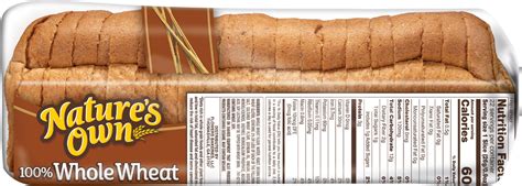 Nature's Own Bread, 100% Whole Wheat-Planogram-Right