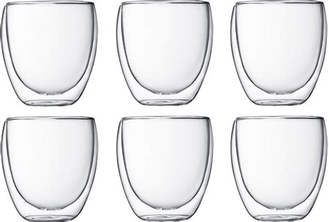 Bodum Pavina Set 6 verres double paroi 0 25 L en solde à partir de 37