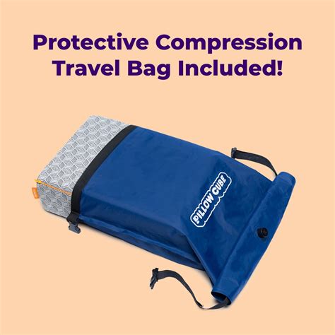 Travel Cube | Neck & Shoulder Pain Relief Memory Foam Pillow | Pillow Cube