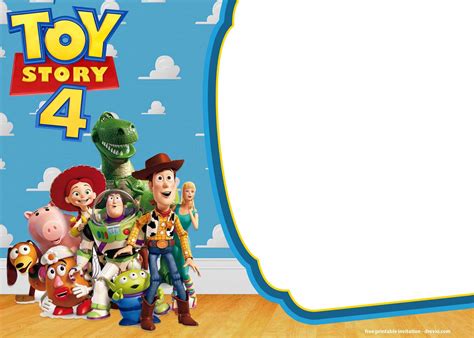 Free Printable Toy Story Invitation Templates Toy Story Invitations