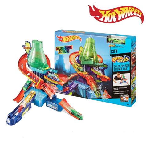 Mattel Hot Wheels Colour Shifter CCP Laboratory Playset Model Cars