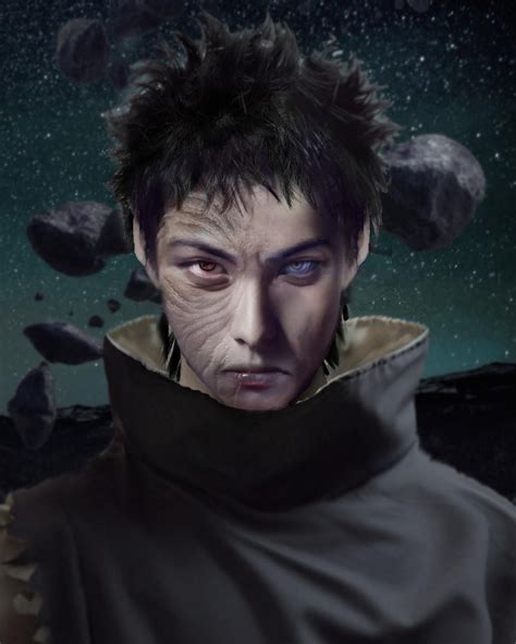 Obito Uchiha Realistic Portrait By Shibuz4 On Deviantart