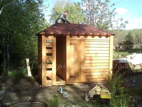 Хозблок с дровником 2х3 м заказать в Барнауле