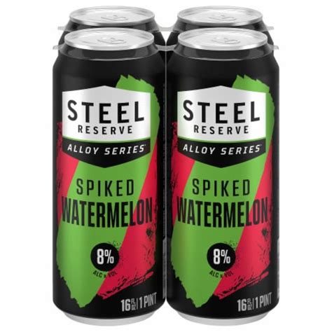 Steel Reserve Alloy Series Spiked Watermelon Malt Beverage 16 Oz Fry’s Food Stores