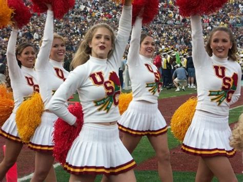 USC Song Girls Rose Bowl 2004 Cheerleading Pictures Cheer Pictures