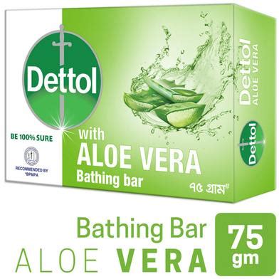 Buy Dettol Soap 75gm Aloe Vera Rokomari