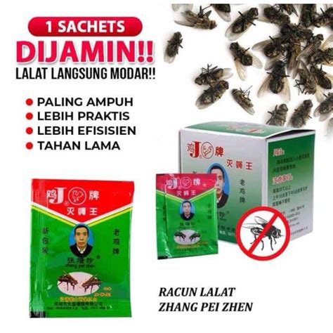 Jual Racun Lalat Rumahan Zhang Pei Zhen Original Shopee Indonesia