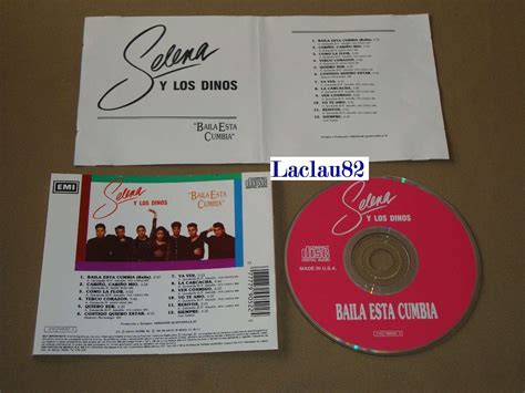 Selena Y Los Dinos Baila Esta Cumbia 1992 Emi Cd Usa 250 00 En