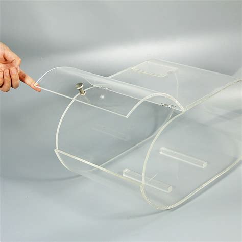 Factory Price Acrylic Box With Hinge Clear Lid For Candy-acrylicdisplayfactory.com