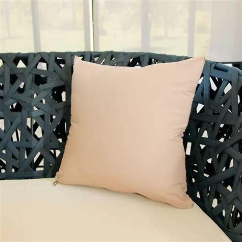 Capa De Almofada Impermeável x cm Linda Modelos Cor Nude Liso MercadoLivre