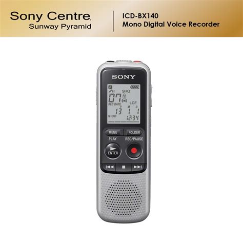 Sony Icd Bx Mono Digital Voice Recorder Bx Series Pgmall