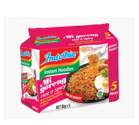 Indomie Mi Goreng Hot Spicy 8pck X 5s X 80gm Lazada