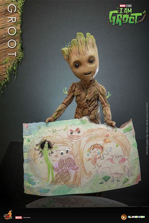 Hot Toys TMS088 I Am Groot Groot Collectible Figure Ship Q4 2023 Q1 2024