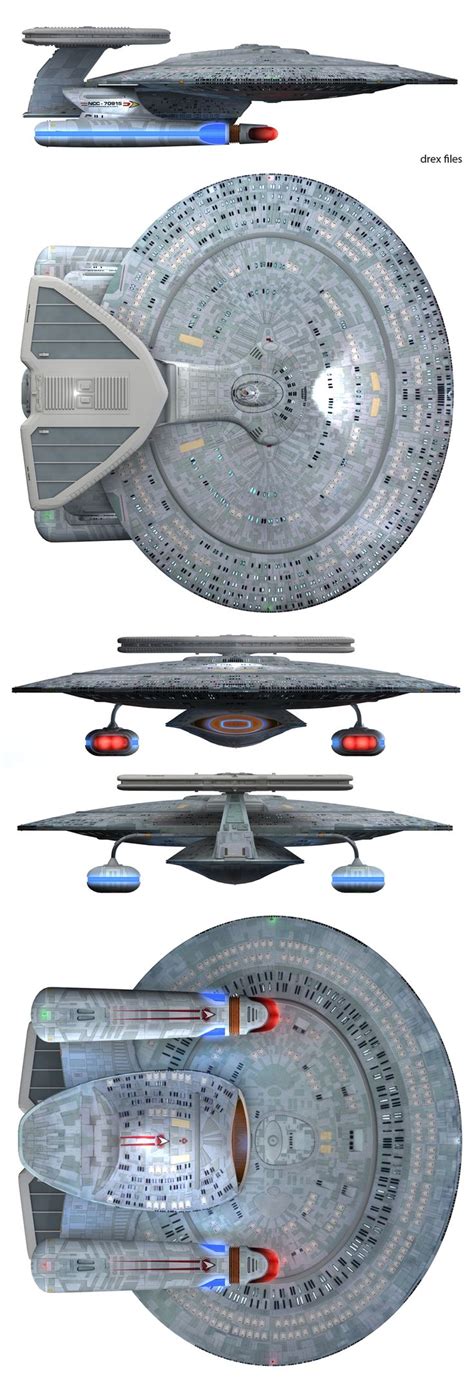 Full Color Rendering Of Nebula Class Starship Uss Bonchune Ncc 70915 Star Trek Ships Star