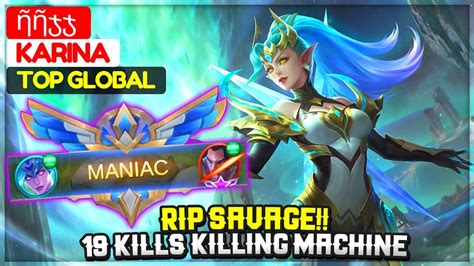 Rip Savage Kills Killing Machine Top Global Karina