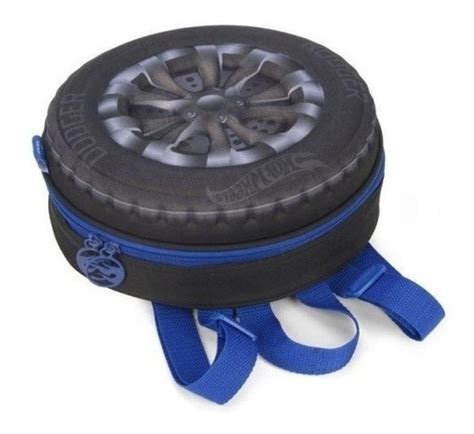 Lancheira T Rmica Hot Wheels Azul Pneu Roda Original Frete Gr Tis