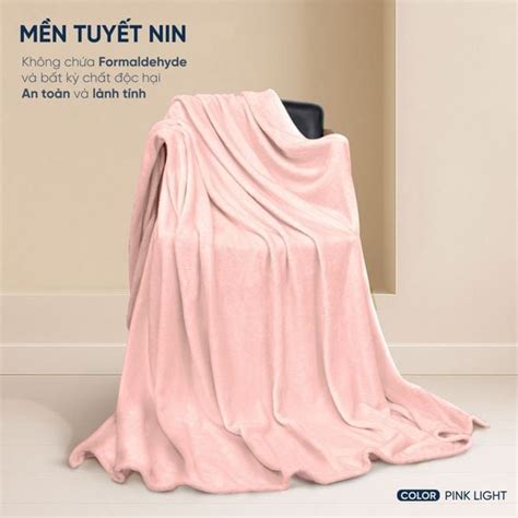 Mền Tuyết NIN - Pink Light | NIN House