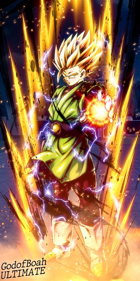 Concept Art Super Saiyan 2 Gohan Adult Rdragonballlegends