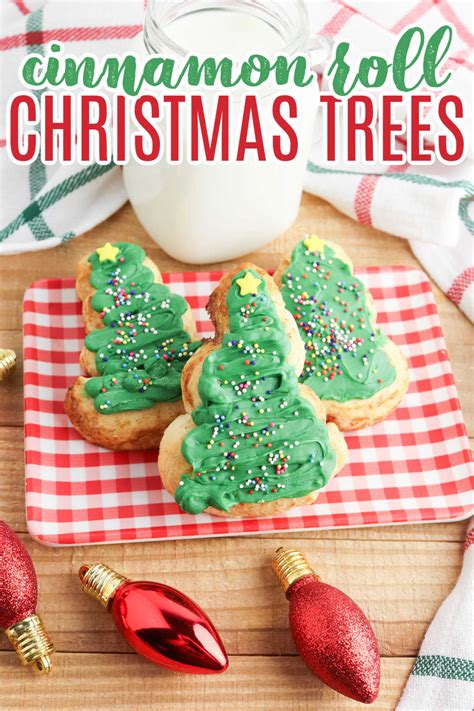 Cinnamon Roll Christmas Trees Todays Creative Ideas
