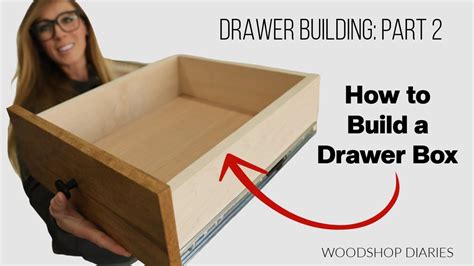 How To Build A Drawer Box Easy Step By Step Guide Youtube