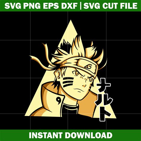 Anime Naruto Uzumaki Svg Anime Manga Svg Anime Svg Logo S Inspire