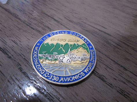 Dod Boeing Defense Contract Management Agency Commanders Challenge Coin