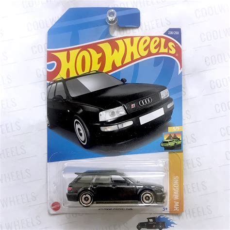 Hot Wheels 2022 94 Audi Avant RS2 Black Shopee Malaysia