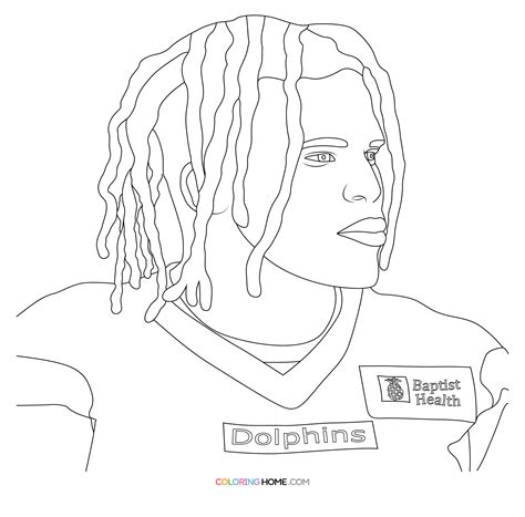 Tyreek Hill Coloring Pages - Coloring Home