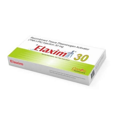 recombinant tissue plasminogen liquid tenecteplase injection