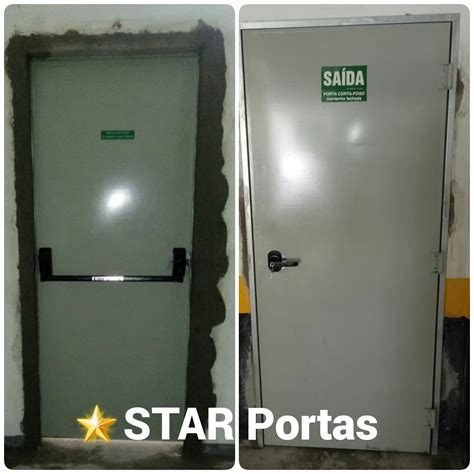 Instalação de Porta Corta Fogo Star Portas