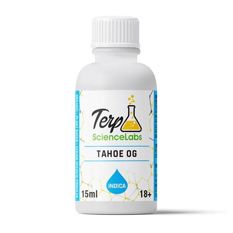 Tahoe Og Terpenes Terp Science Labs