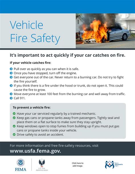 Vehicle Fire Safety