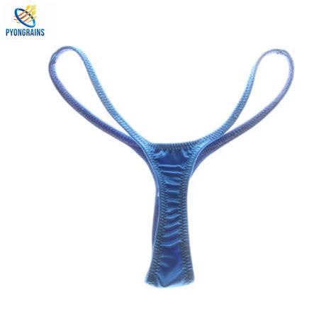 Pyongrains Men Gay Underwears Thongs Sexy Male G Strings Jockstrap Briefs Gay String Bikini