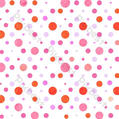 Pink Polka Dot Cute Irregular Background Psd Backgrounds Free