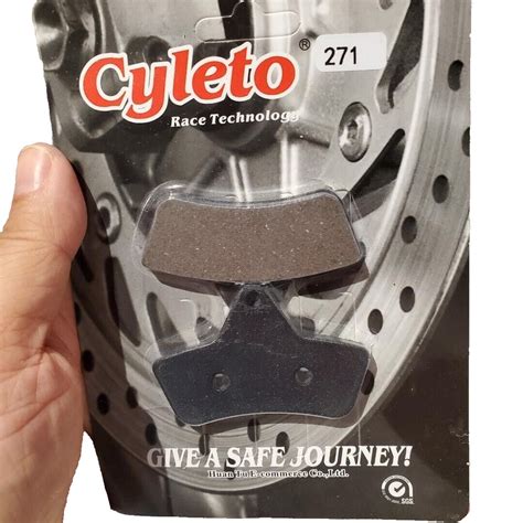 Motorcycle Cyleto Race Technology Brake Pads Pack New