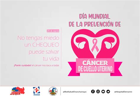 Dia mundial de la prevención del cáncer de cuello uterino Hospital