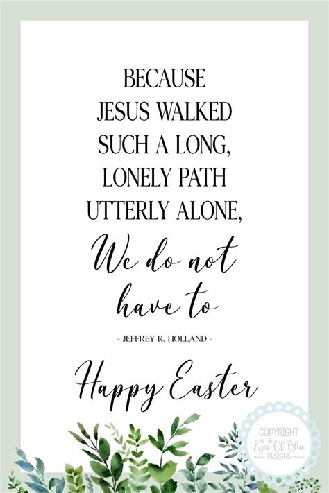 Happy Easter Lds Digital Easter Printable Easter Ministering Card