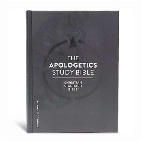 CSB Apologetics Study Bible, Gray Hardcover - B&H Publishing