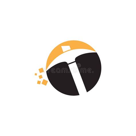 Mining Logo Design Mining Industry Logo Design Stock Vector