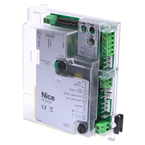 ROX 1000 Bedienfeld Zentralplatine Rox1000 Originalersatz NICE ROA39