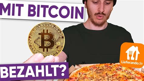 ALLES Mit Bitcoin Bezahlen 7 Tage Lang Selbstexperiment YouTube