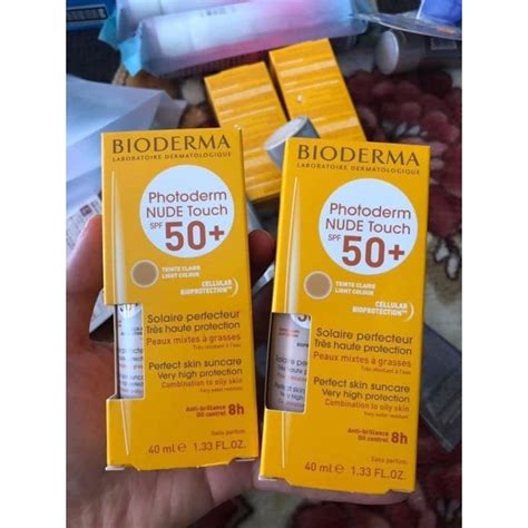 Kem Ch Ng N Ng Bioderma Photoderm Nude Touch Spf Shopee Vi T Nam