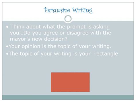 PPT Persuasive Writing 4 Th Grade Mrs Green How To Complete A