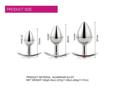 Anal Toys Anchor Shaped Butt Plug Jewel Anal Toys Jewel Sex Toys For