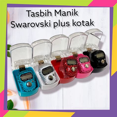 Jual Tbhd Tasbih Manik Digital Swarovki Tasbih Digital Mutiara