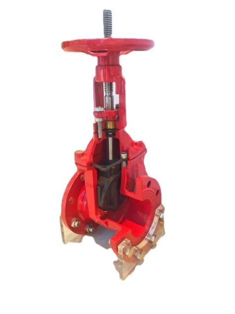 Fm Ul Psi Resilient Wedge Os Y Gate Valve Flanged End And Grooved